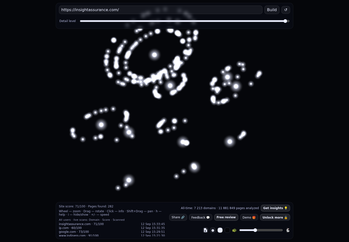 Insight Assurance &middot; RADAR_GRAPH