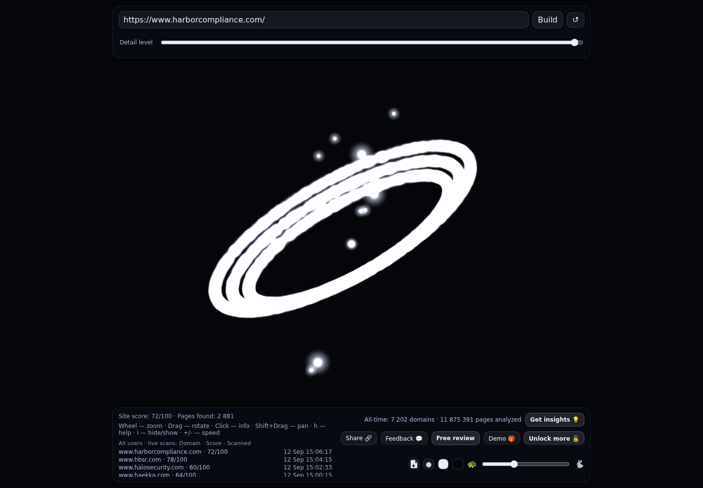 Harbor Compliance &middot; RADAR_GRAPH