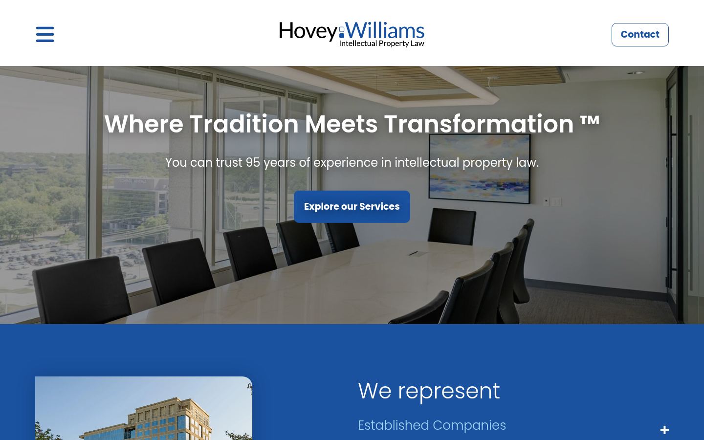 Hovey Williams LLP &middot; HOMEPAGE_SCREENSHOT