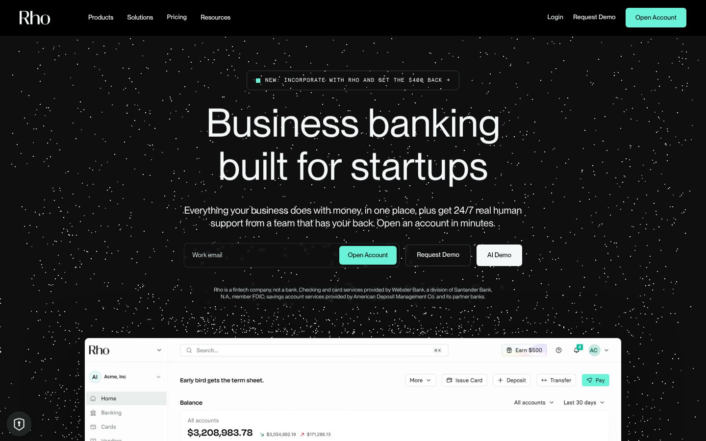 Rho &middot; HOMEPAGE_SCREENSHOT