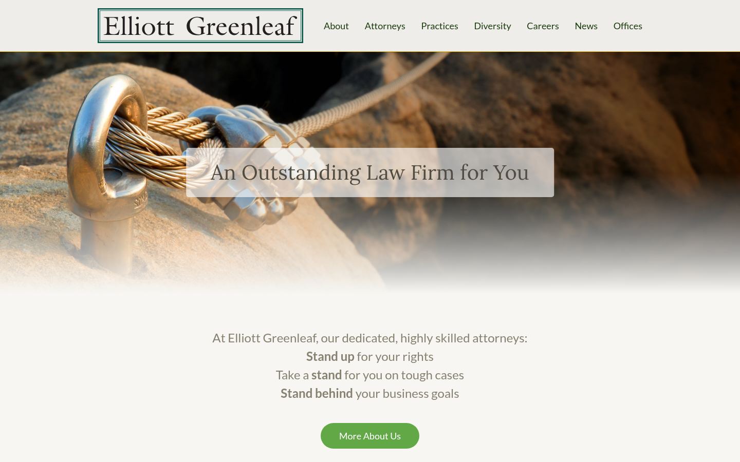 Elliott Greenleaf PC &middot; HOMEPAGE_SCREENSHOT
