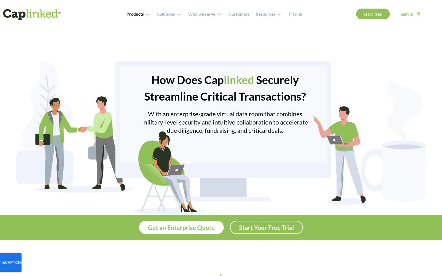 CapLinked · HOMEPAGE_SCREENSHOT