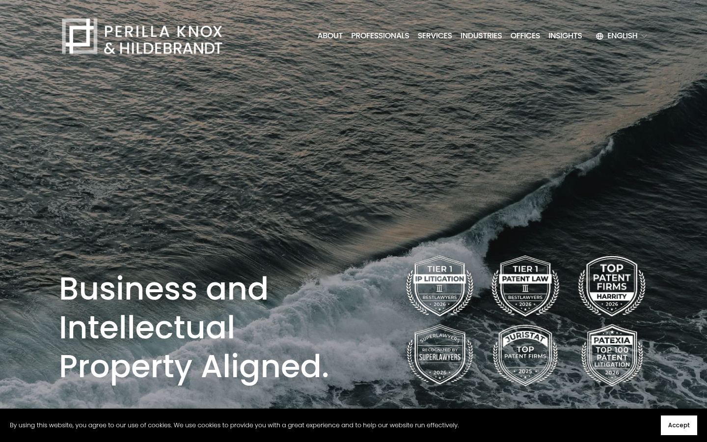 Perilla Knox & Hildebrandt LLP &middot; HOMEPAGE_SCREENSHOT