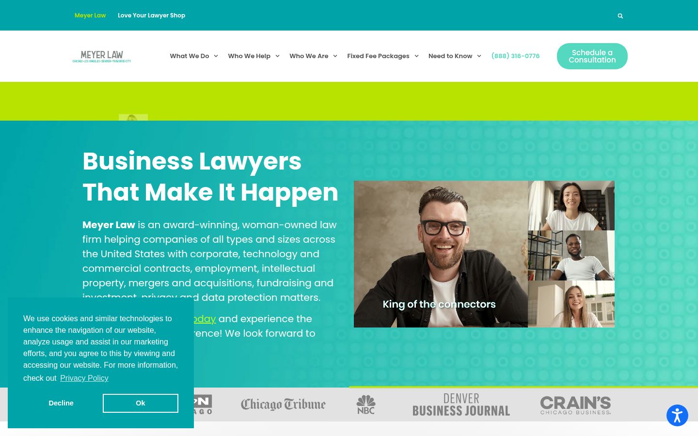 Meyer Law LTD &middot; HOMEPAGE_SCREENSHOT