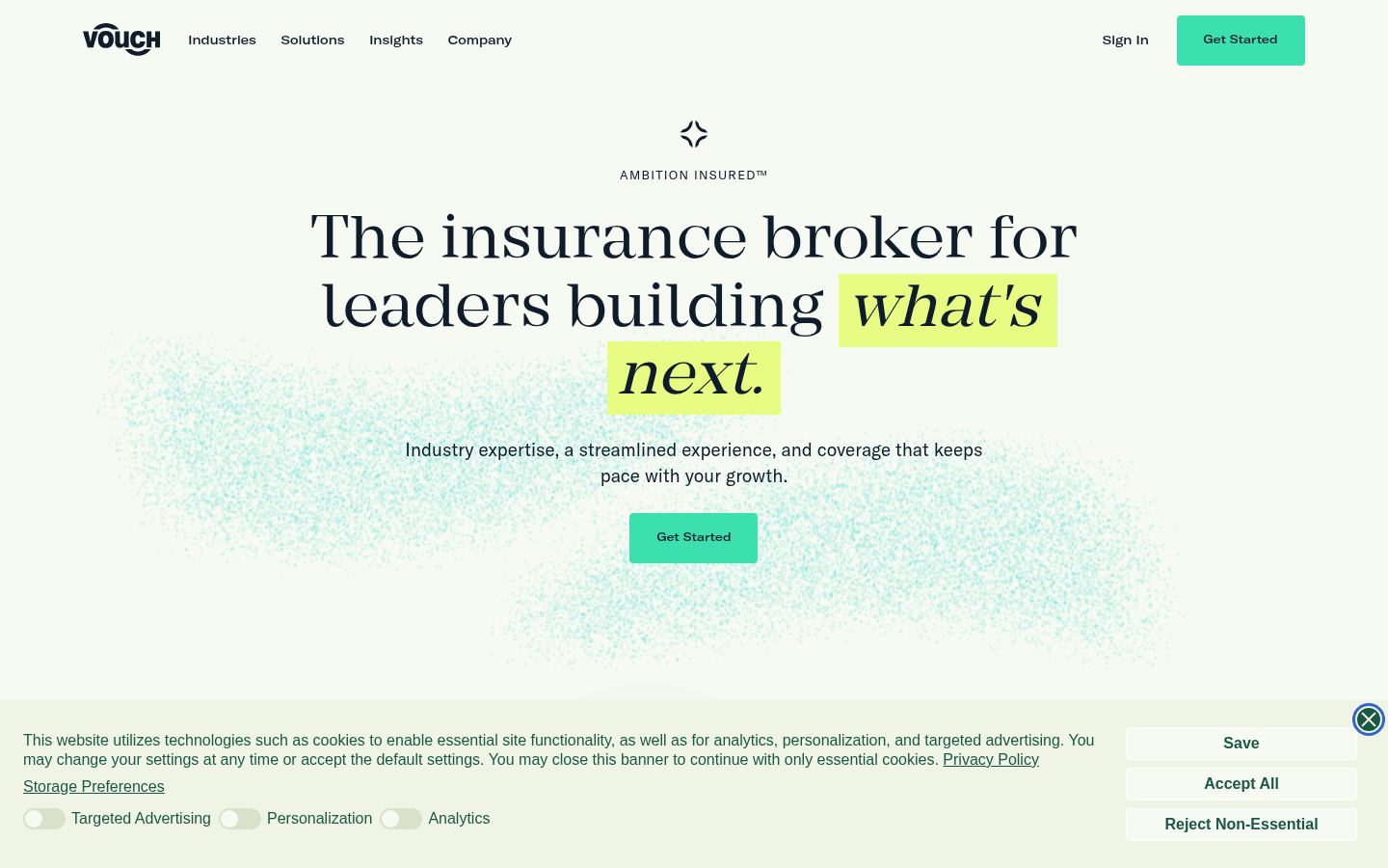 Vouch &middot; HOMEPAGE_SCREENSHOT