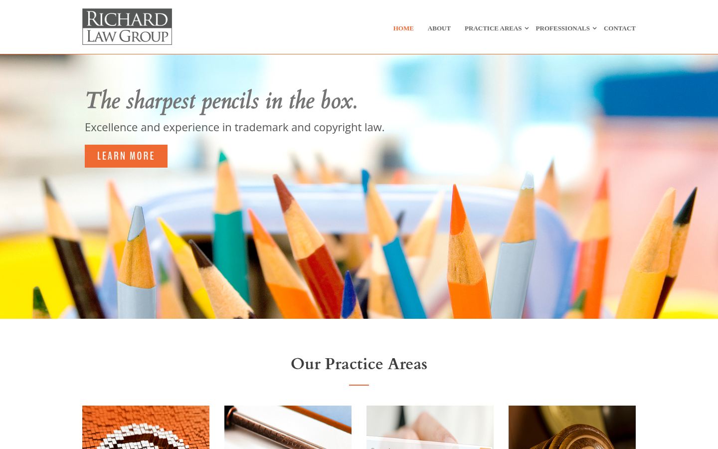 Richard Law Group &middot; HOMEPAGE_SCREENSHOT