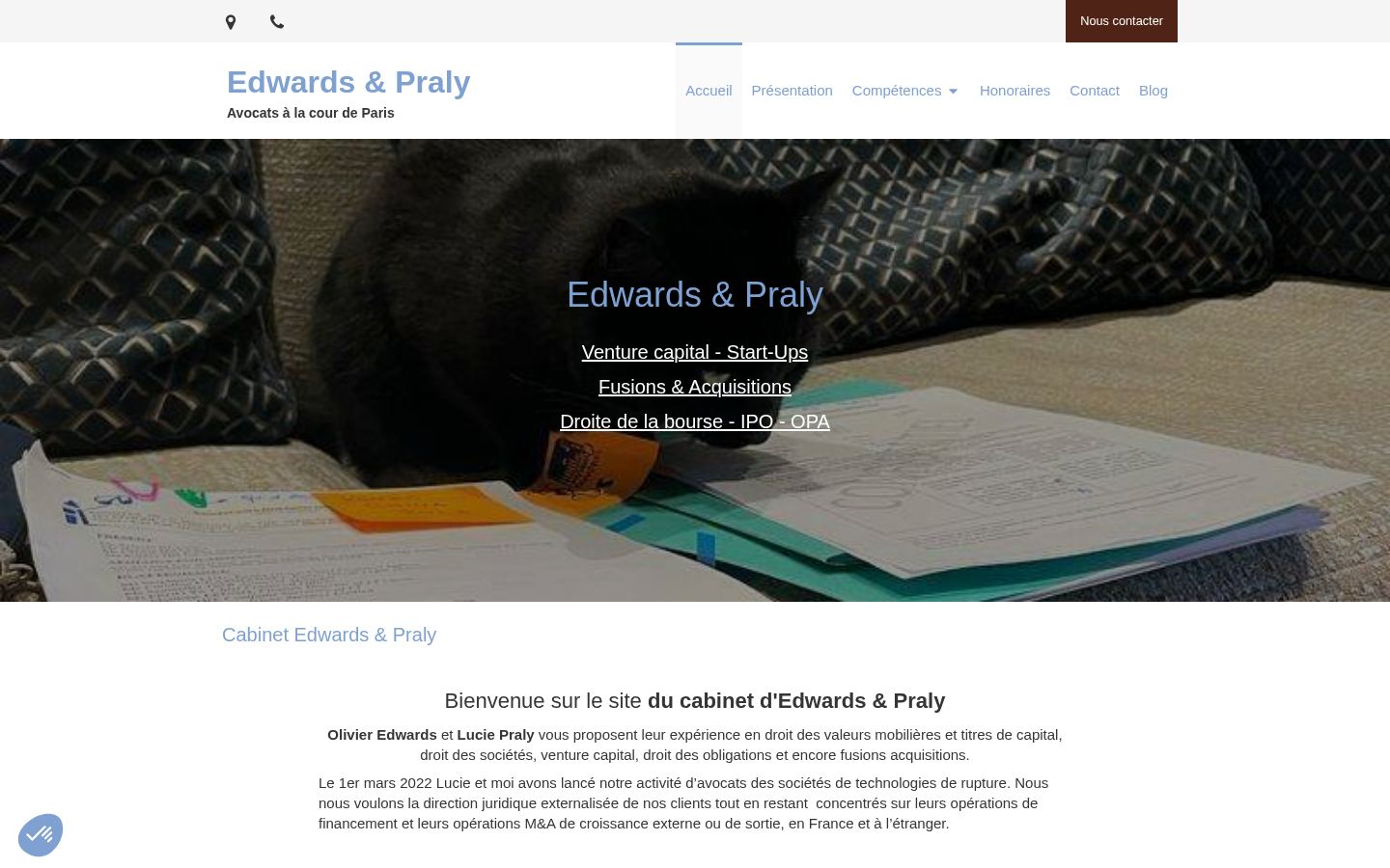 Edwards & Praly &middot; HOMEPAGE_SCREENSHOT
