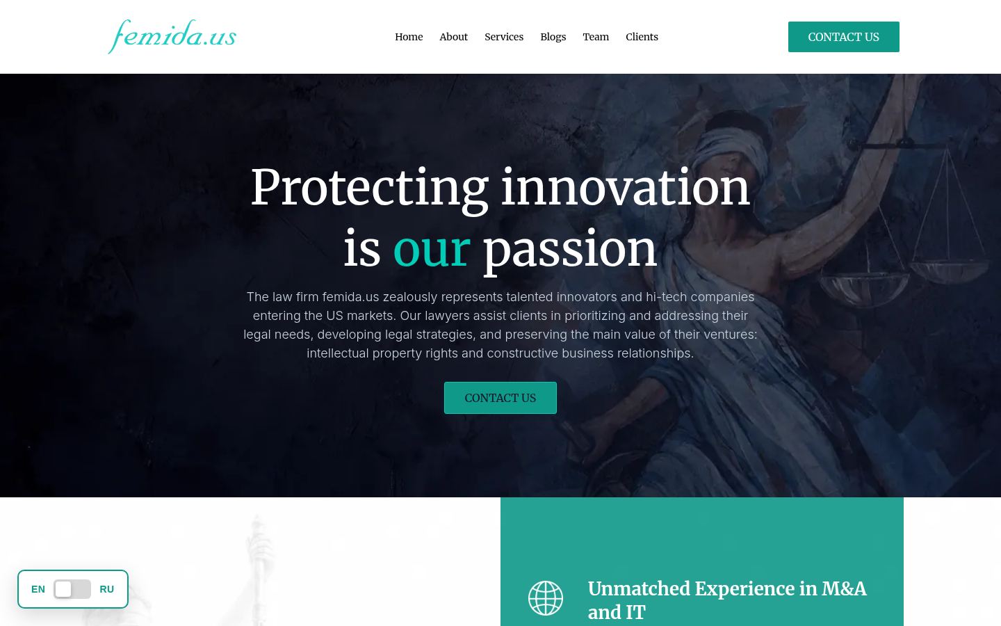 femida &middot; HOMEPAGE_SCREENSHOT