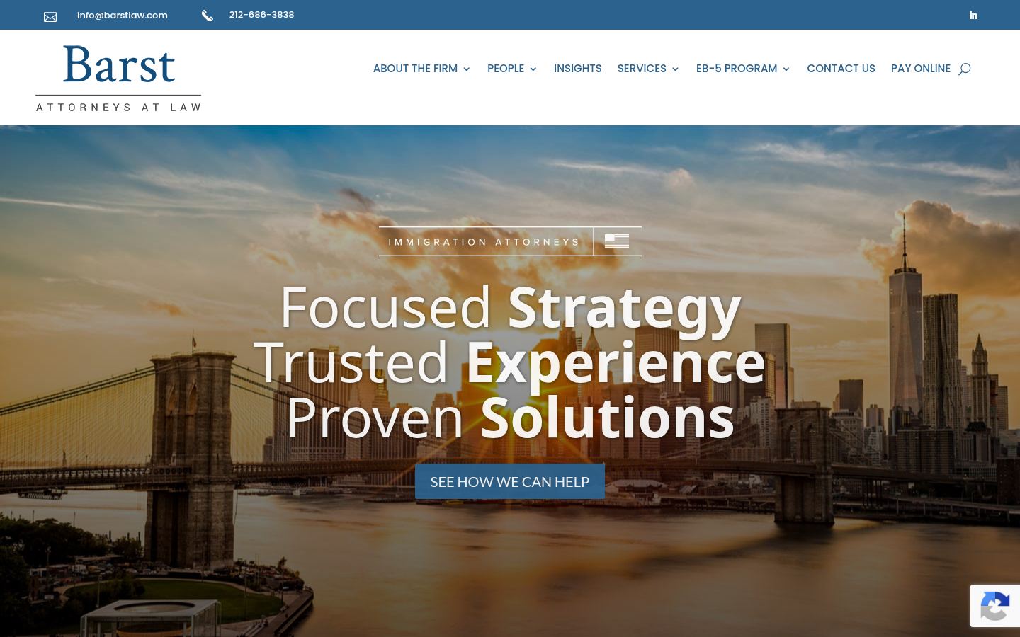 Barst & Mukamal LLP &middot; HOMEPAGE_SCREENSHOT