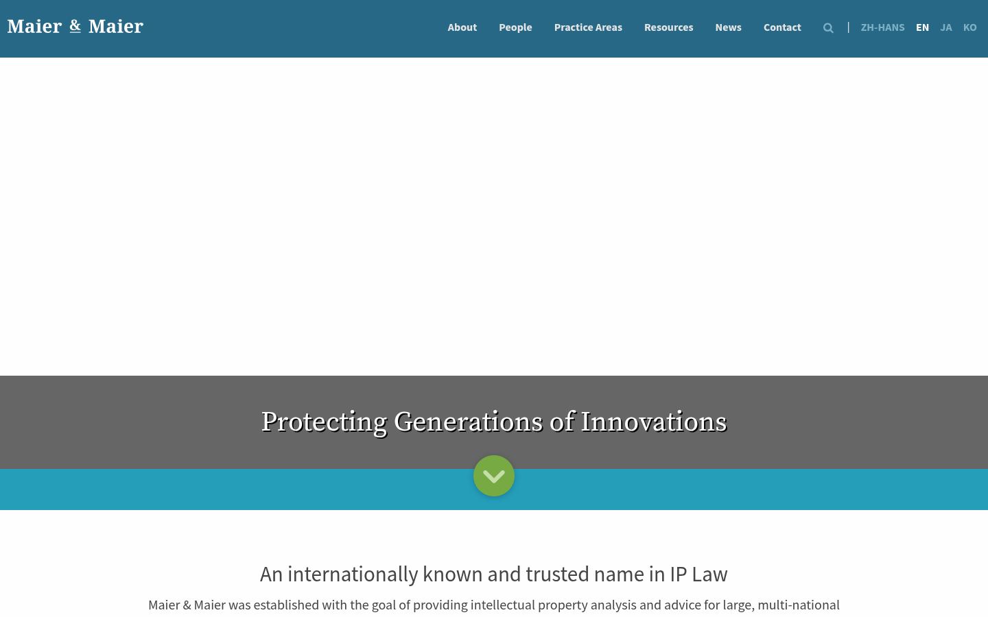 Maier & Maier PLLC &middot; HOMEPAGE_SCREENSHOT