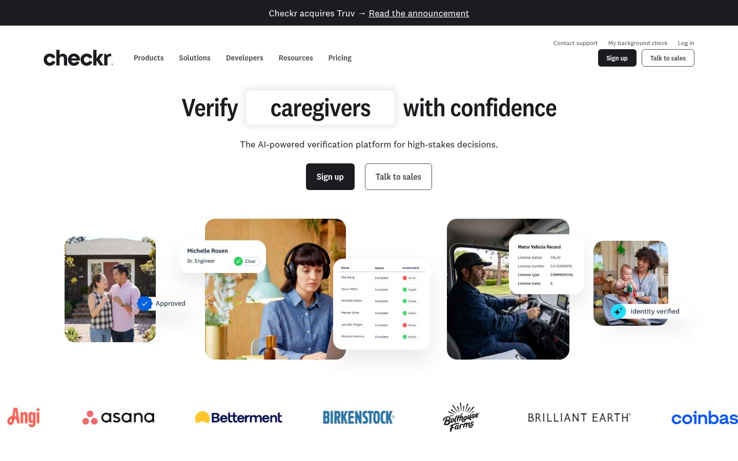 Checkr &middot; HOMEPAGE_SCREENSHOT
