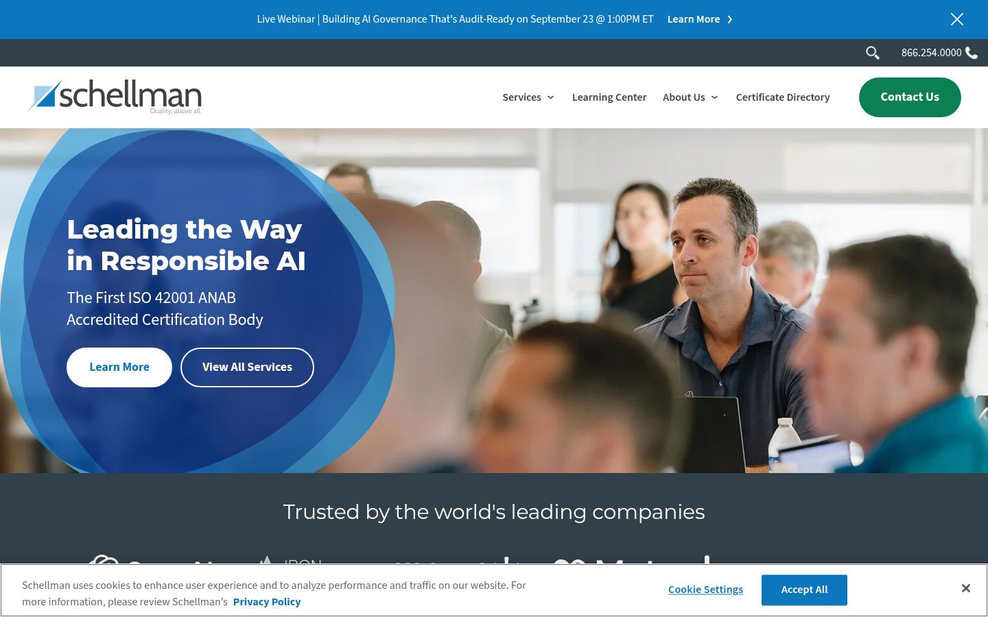 Schellman &middot; HOMEPAGE_SCREENSHOT