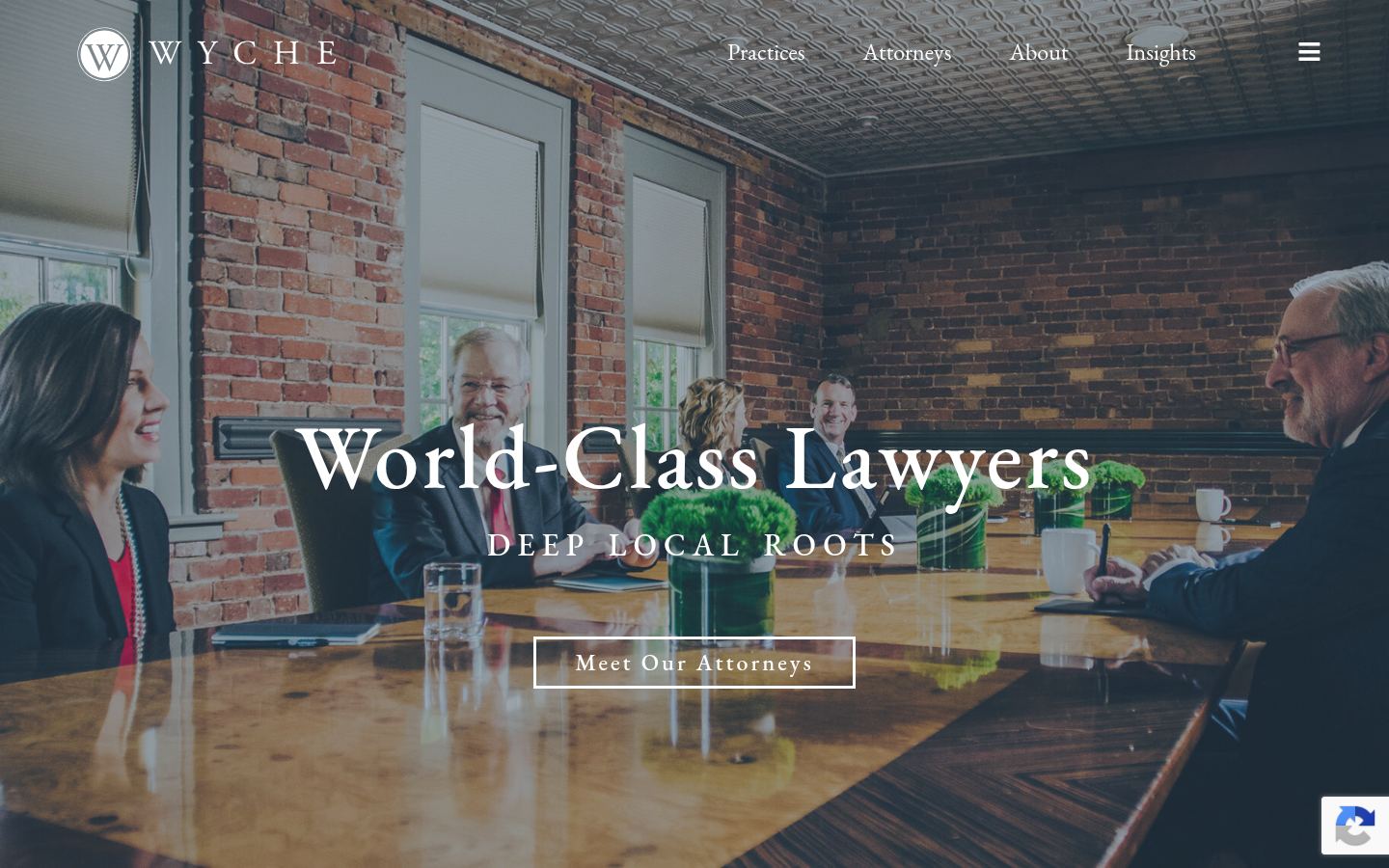 Wyche PA &middot; HOMEPAGE_SCREENSHOT
