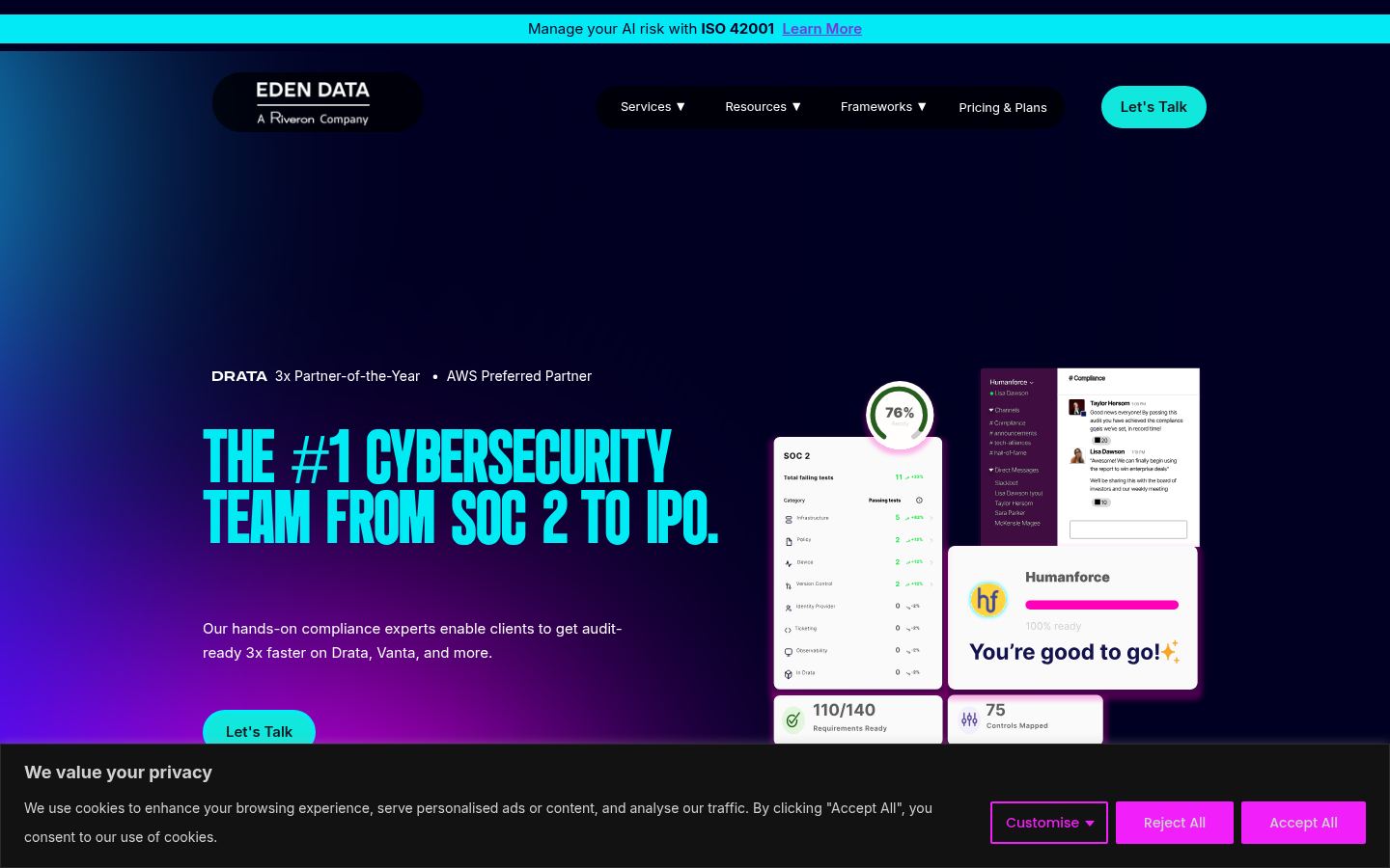 Eden Data &middot; HOMEPAGE_SCREENSHOT