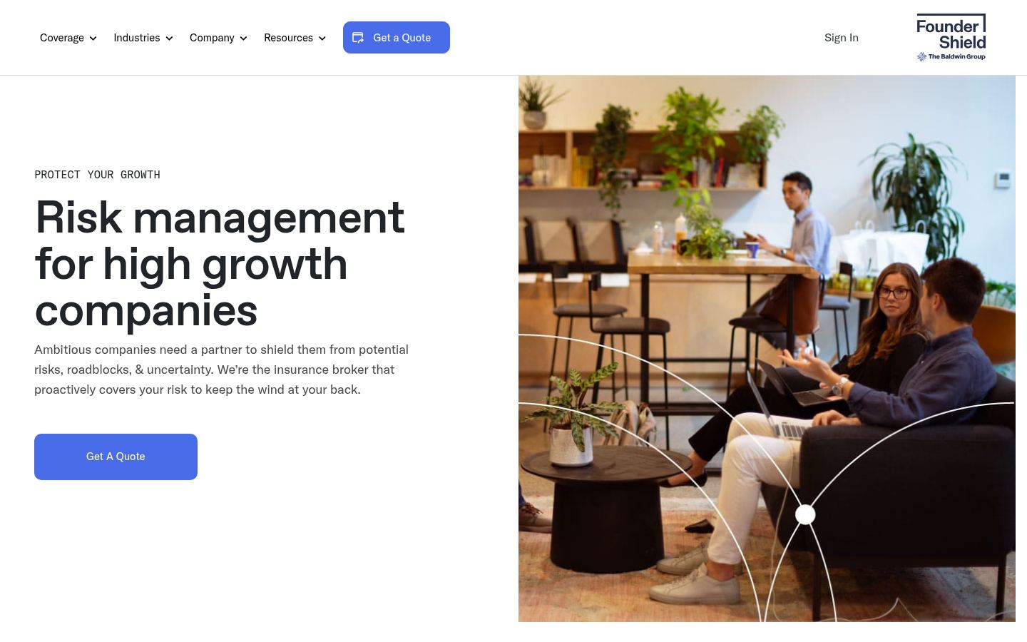 Founder Shield · HOMEPAGE_SCREENSHOT