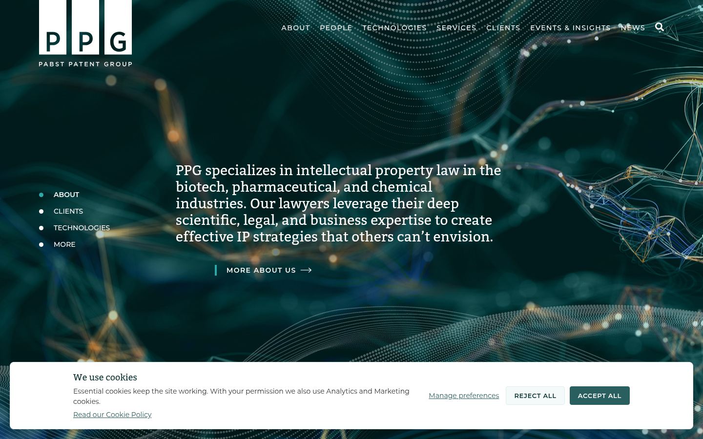 Pabst Patent Group LLP &middot; HOMEPAGE_SCREENSHOT