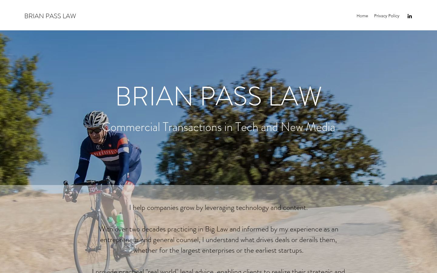 Brian Pass Law &middot; HOMEPAGE_SCREENSHOT