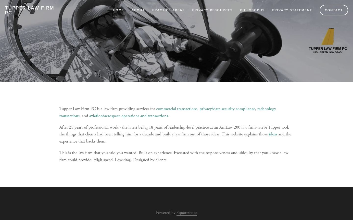 Tupper Law Firm PC &middot; HOMEPAGE_SCREENSHOT