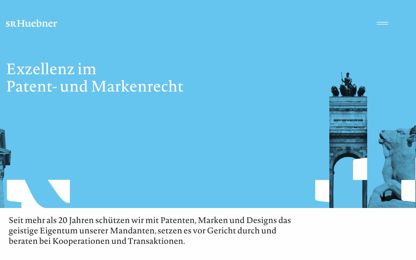 SR Huebner &middot; HOMEPAGE_SCREENSHOT