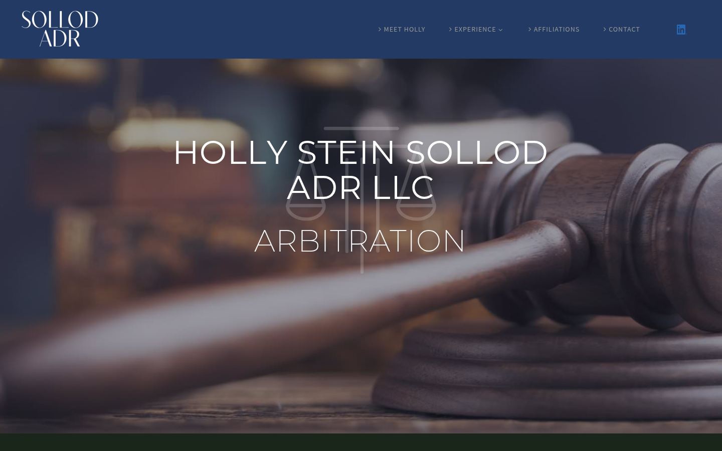 Sollod ADR LLC &middot; HOMEPAGE_SCREENSHOT