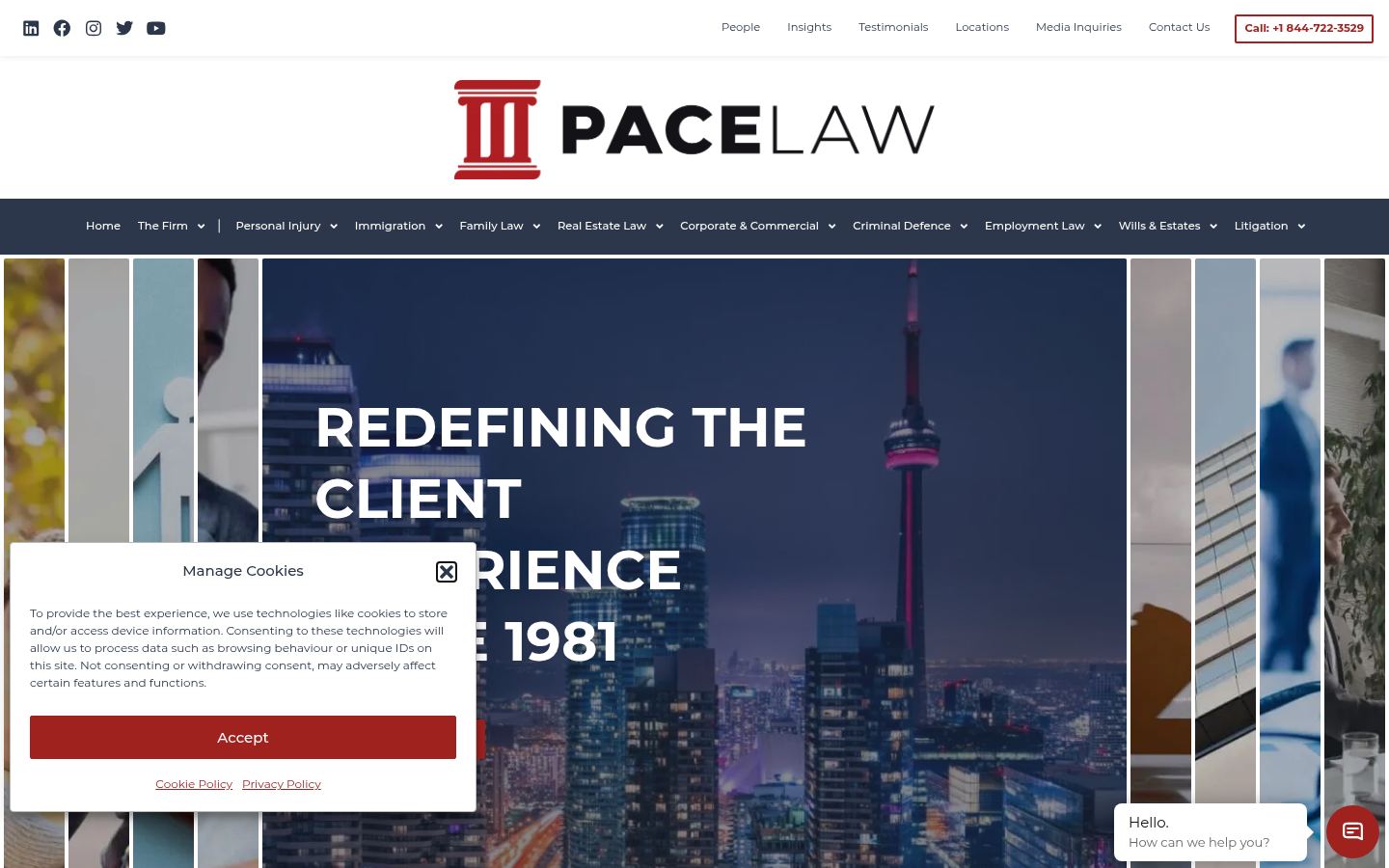 Pace Law Firm &middot; HOMEPAGE_SCREENSHOT
