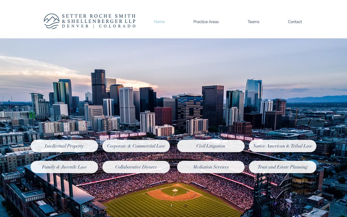 Setter Roche Smith & Shellenberger LLP &middot; HOMEPAGE_SCREENSHOT