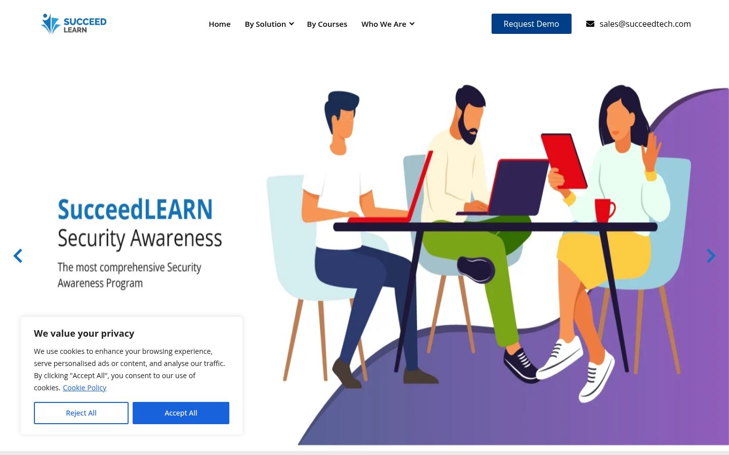 SucceedLEARN by Succeed Technologies &middot; HOMEPAGE_SCREENSHOT