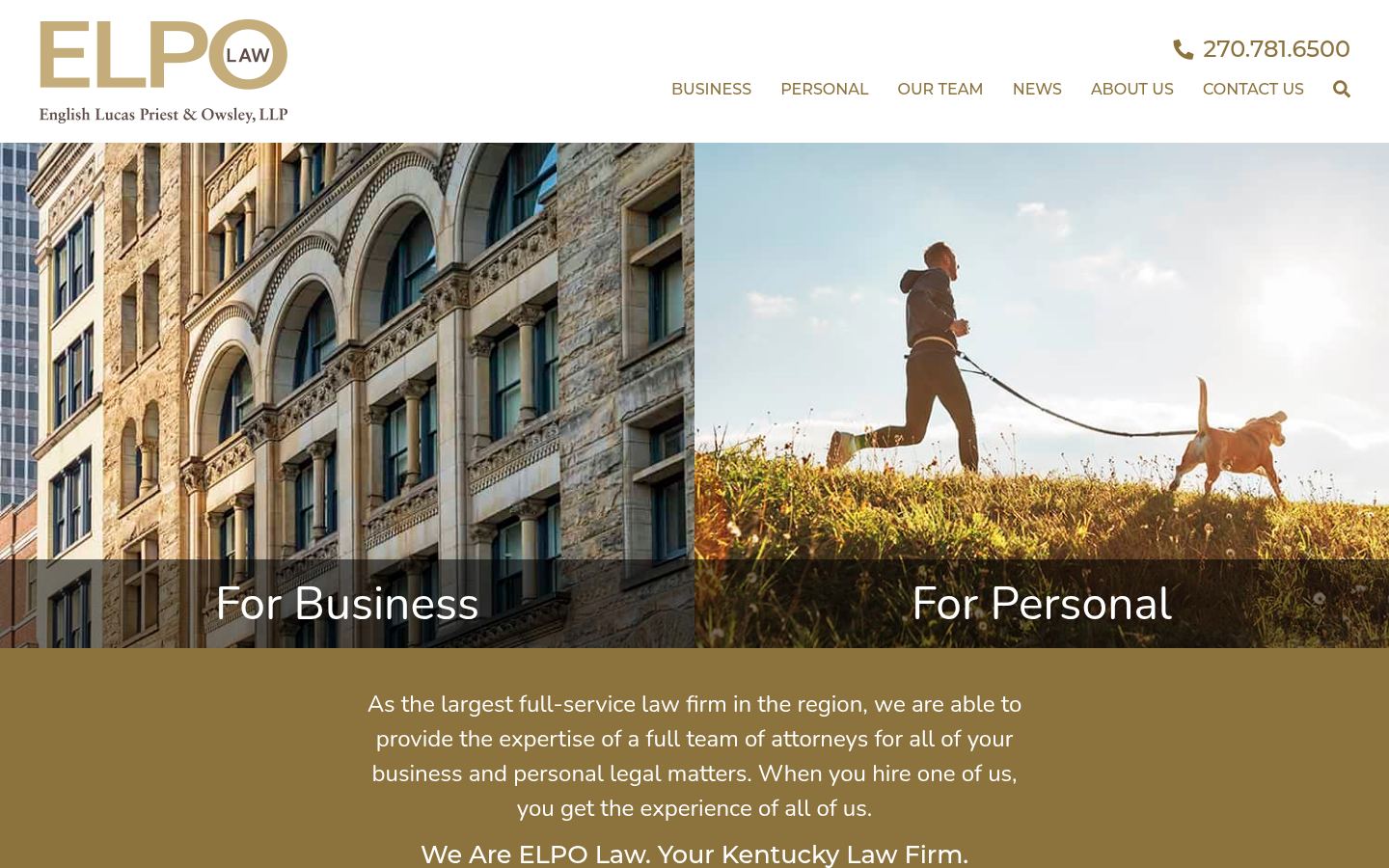 English Lucas Priest & Owsley LLP &middot; HOMEPAGE_SCREENSHOT