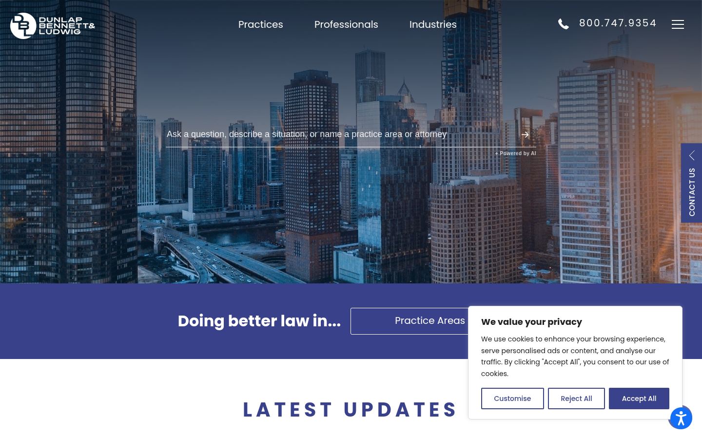 Dunlap Bennett & Ludwig PLLC &middot; HOMEPAGE_SCREENSHOT