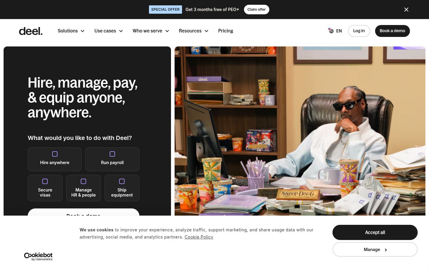 Deel &middot; HOMEPAGE_SCREENSHOT