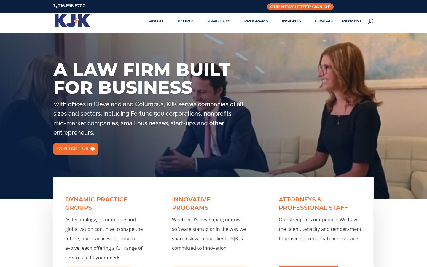 Kohrman Jackson & Krantz LLP &middot; HOMEPAGE_SCREENSHOT