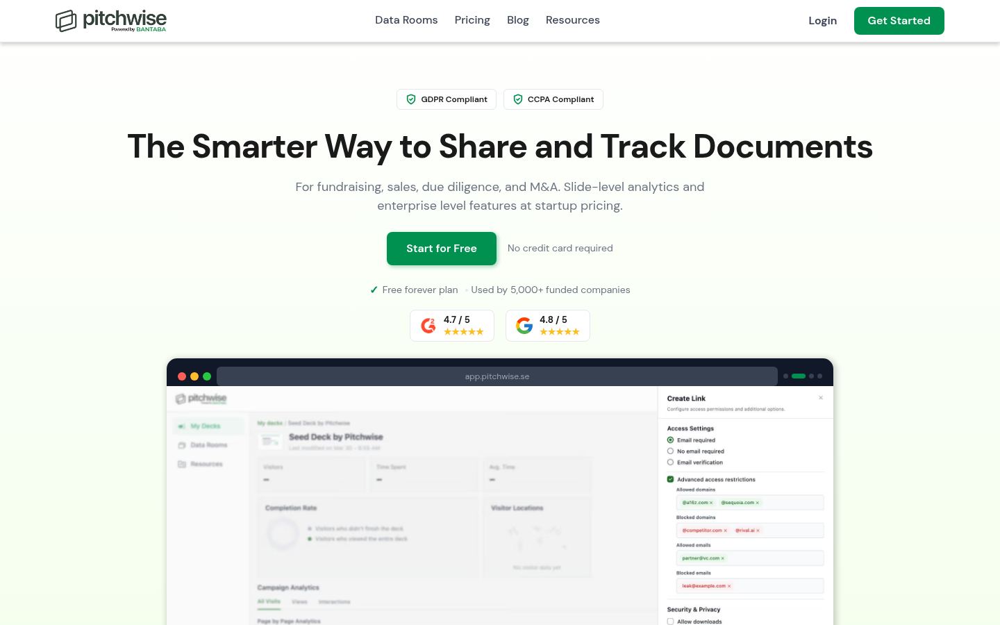 Pitchwise &middot; HOMEPAGE_SCREENSHOT