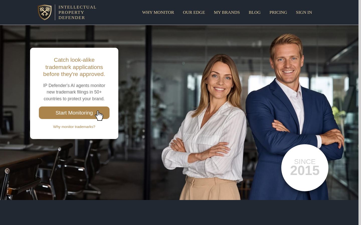 IP Defender · HOMEPAGE_SCREENSHOT