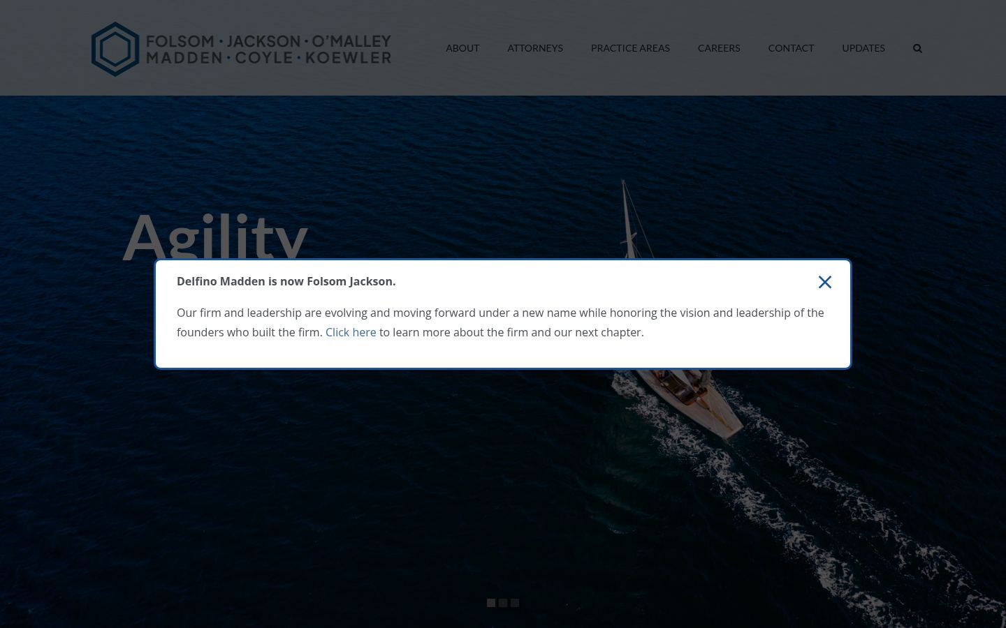 Folsom Jackson O'Malley Madden Coyle Koewler LLP &middot; HOMEPAGE_SCREENSHOT
