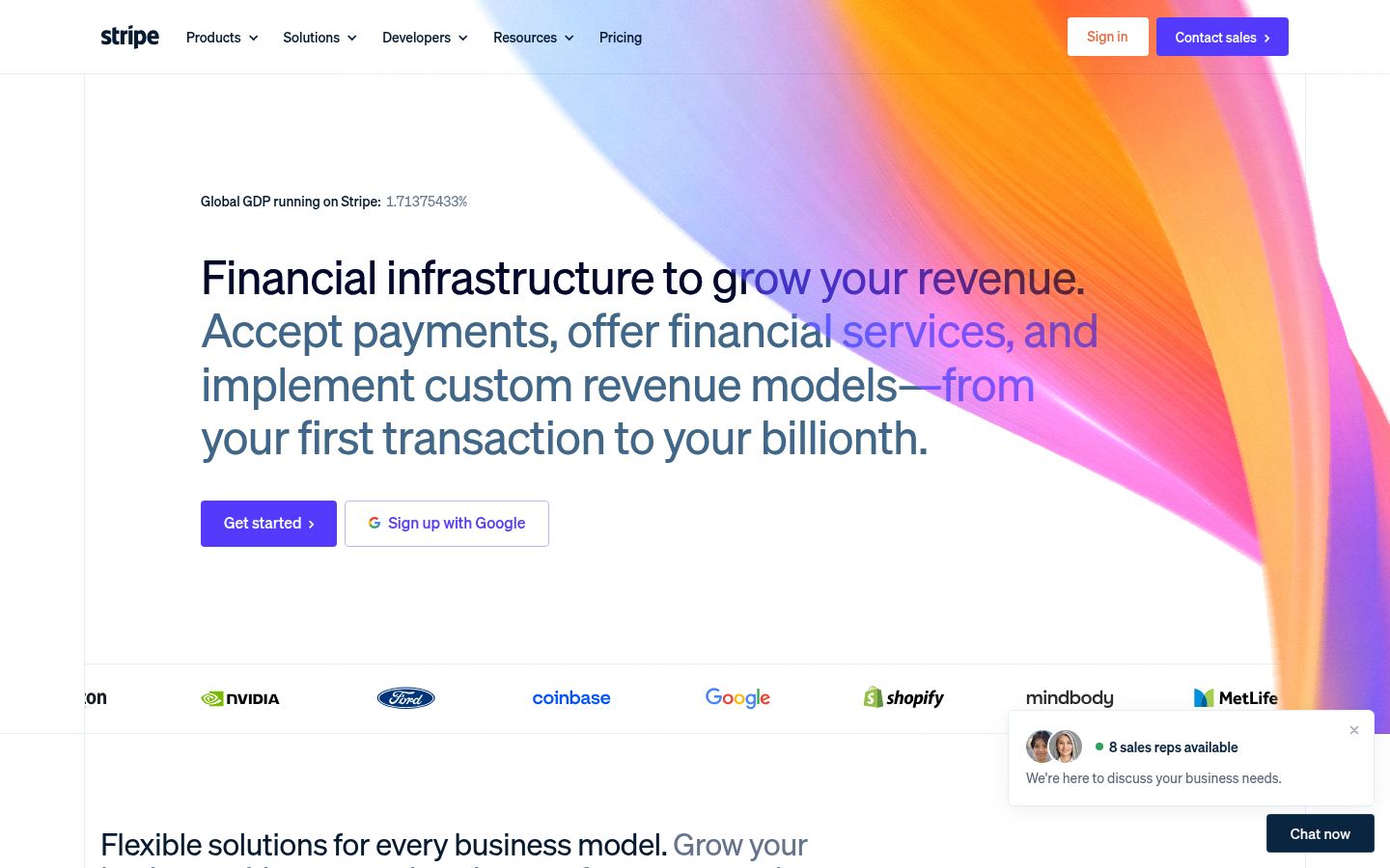 Stripe &middot; HOMEPAGE_SCREENSHOT