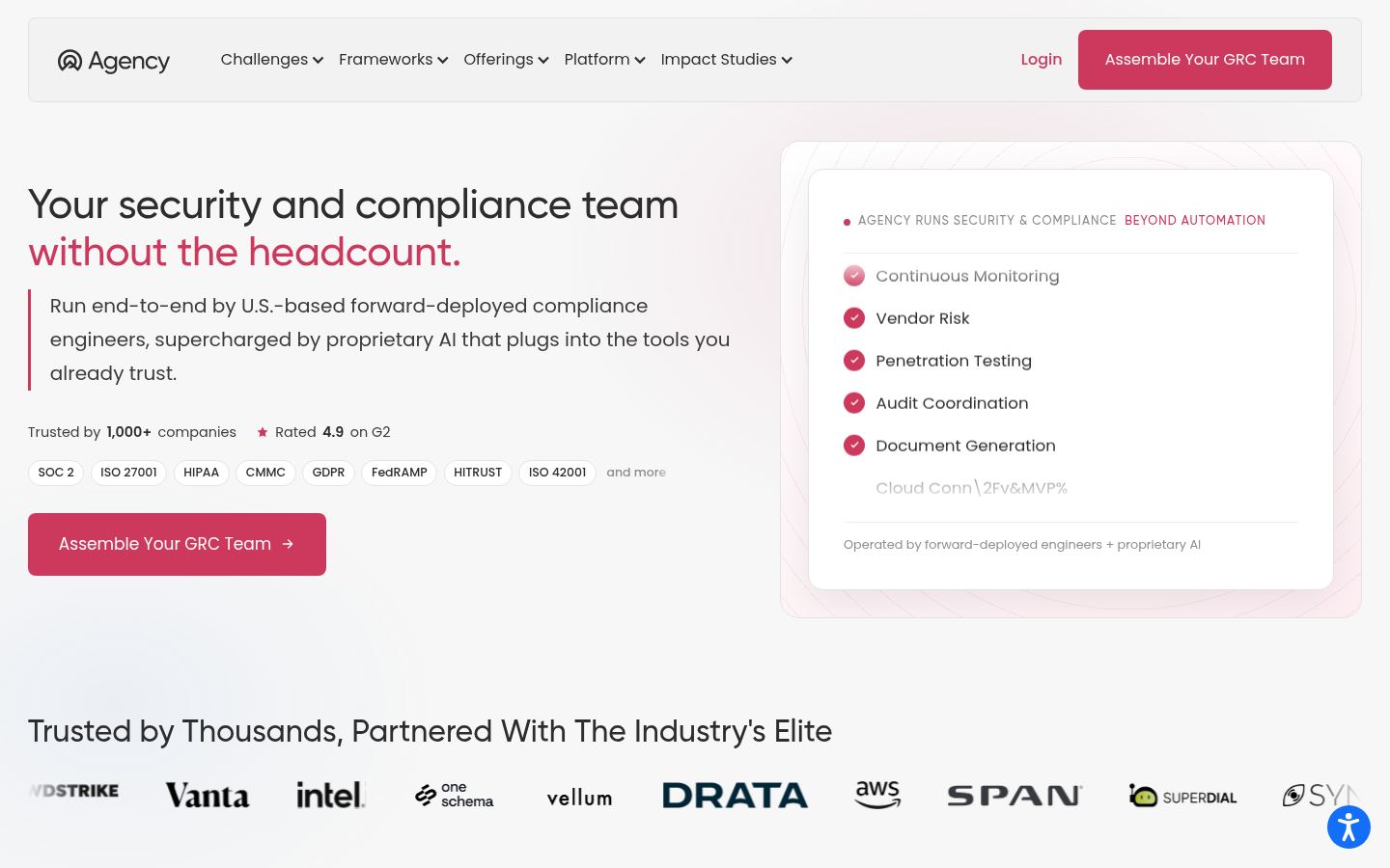Agency · HOMEPAGE_SCREENSHOT