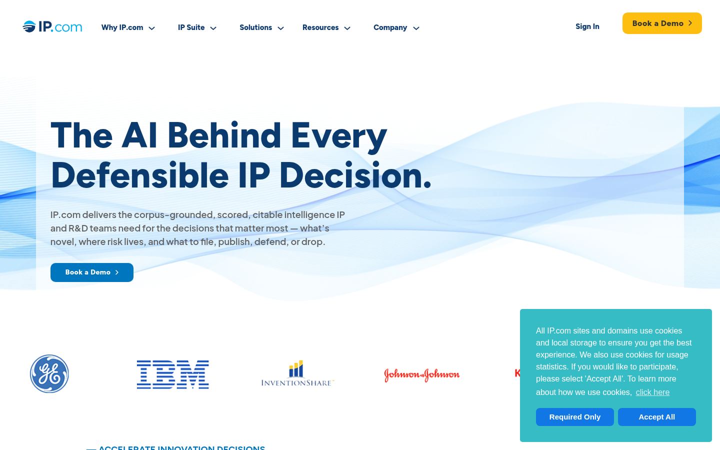 InnovationQ &middot; HOMEPAGE_SCREENSHOT