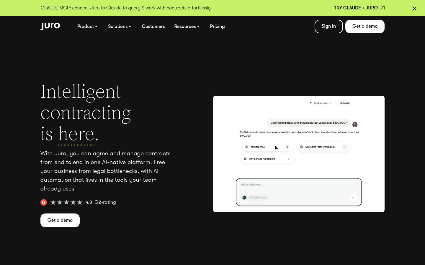 Juro &middot; HOMEPAGE_SCREENSHOT