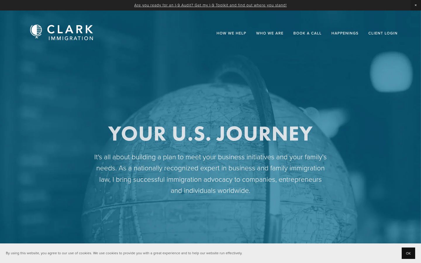 Clark Immigration LLC &middot; HOMEPAGE_SCREENSHOT
