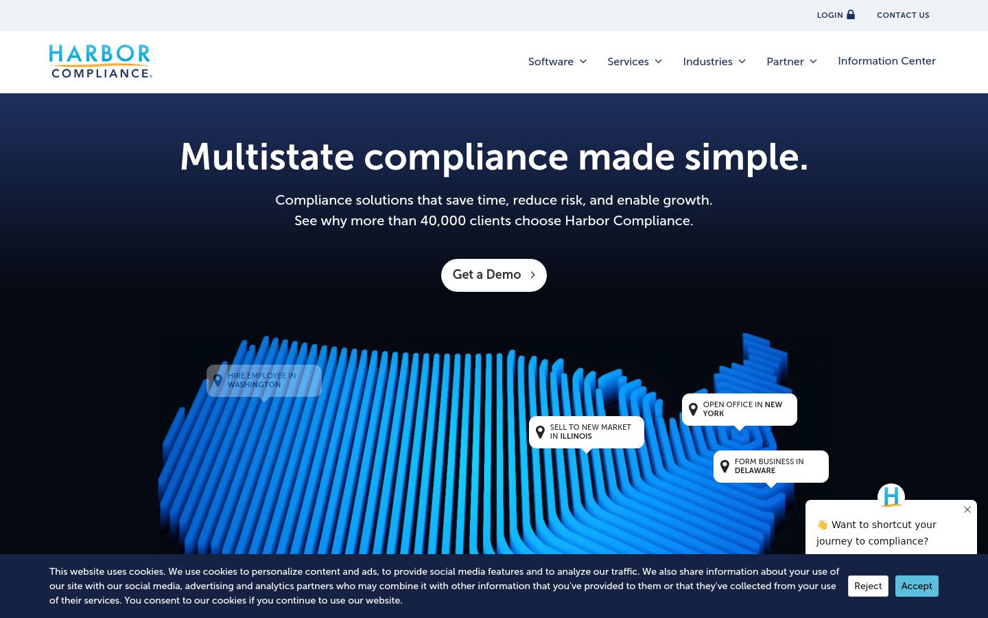 Harbor Compliance &middot; HOMEPAGE_SCREENSHOT