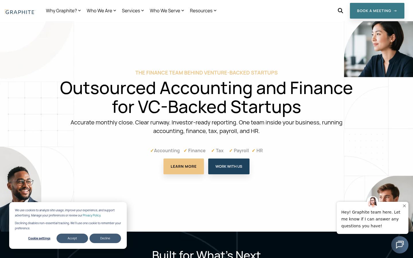 Graphite Financial &middot; HOMEPAGE_SCREENSHOT