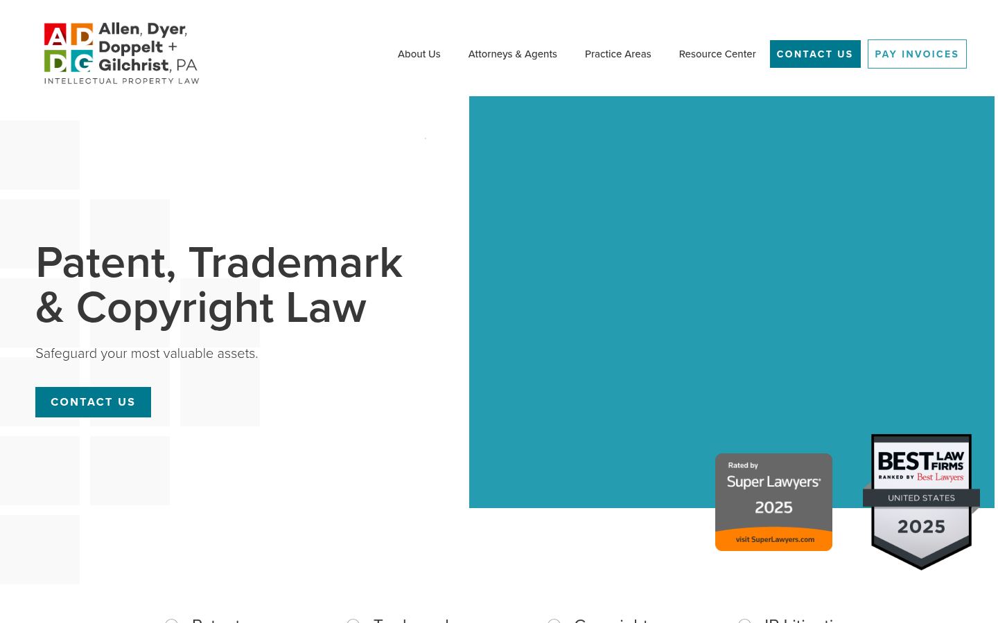 Allen, Dyer, Doppelt, & Gilchrist PA &middot; HOMEPAGE_SCREENSHOT