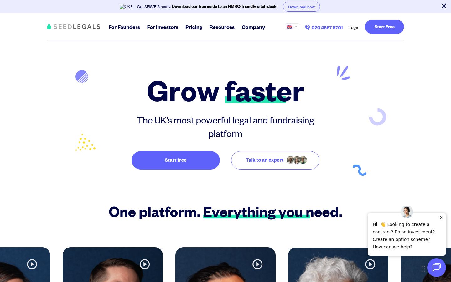 SeedLegals &middot; HOMEPAGE_SCREENSHOT