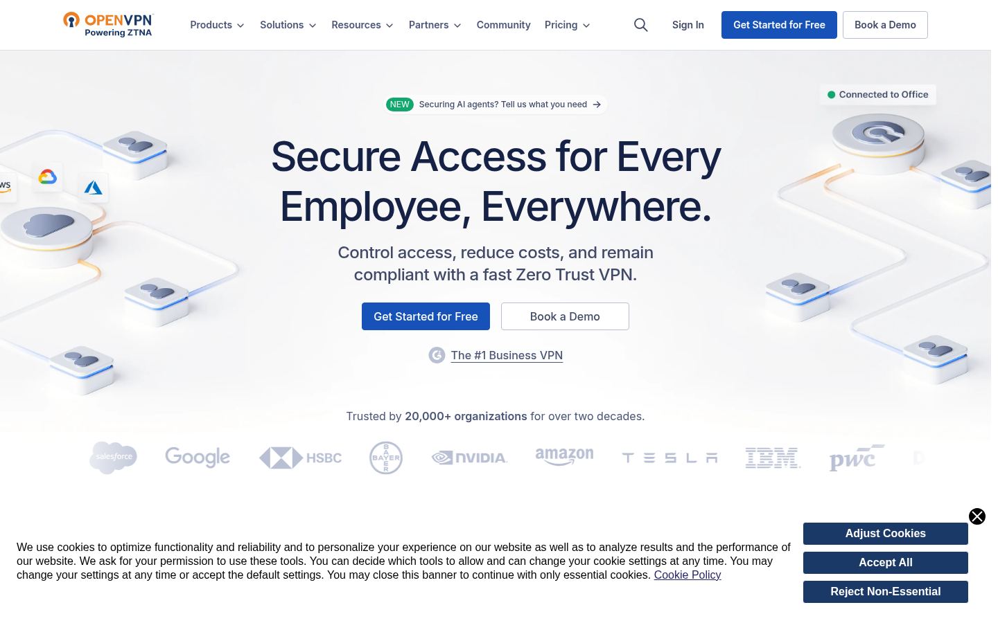 OpenVPN &middot; HOMEPAGE_SCREENSHOT