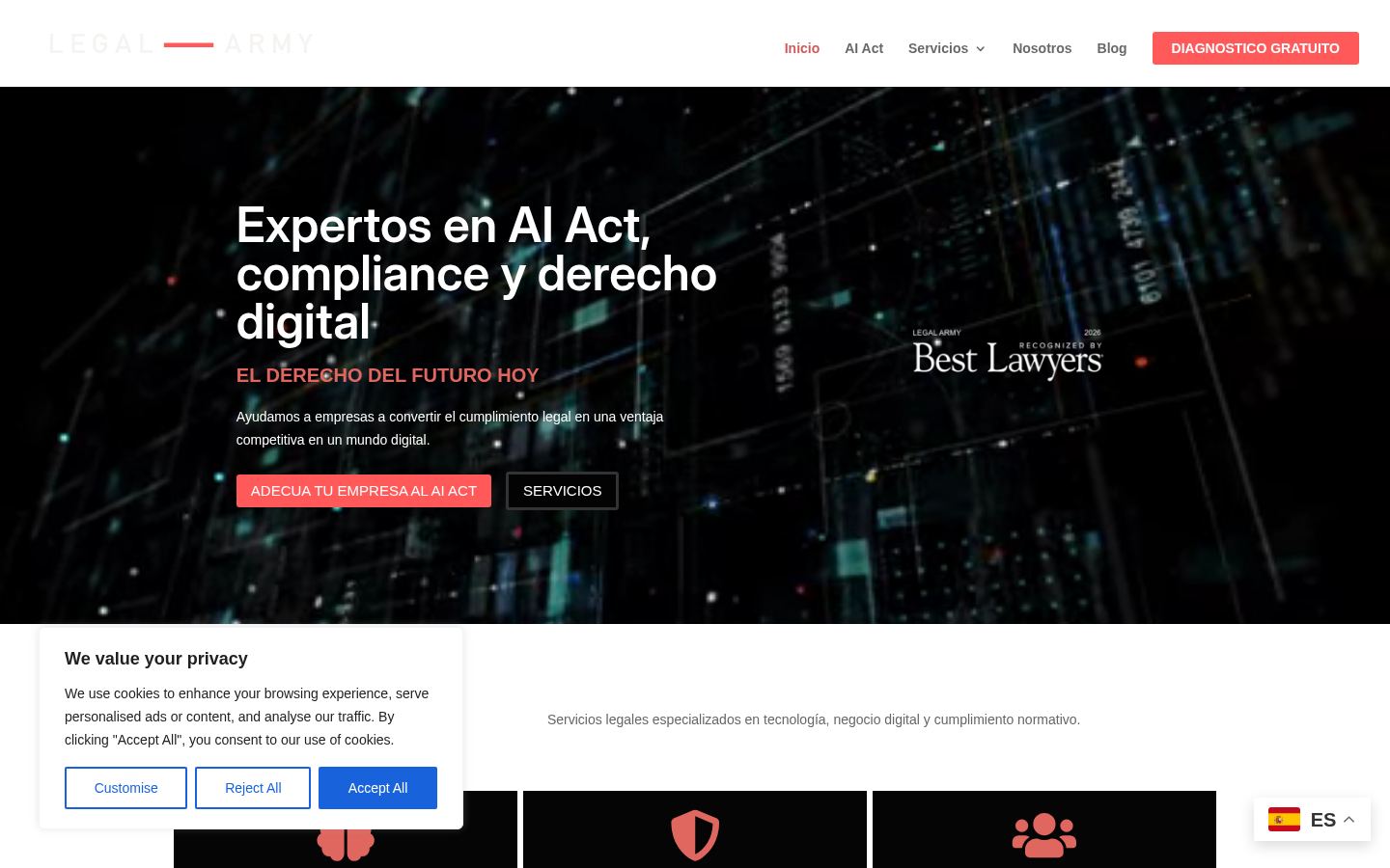 Legal Army &middot; HOMEPAGE_SCREENSHOT
