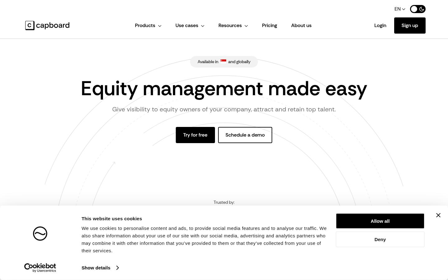Capboard &middot; HOMEPAGE_SCREENSHOT