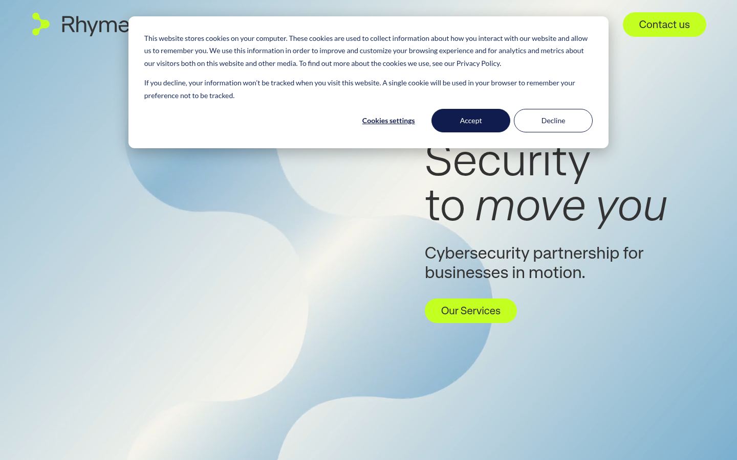 Rhymetec &middot; HOMEPAGE_SCREENSHOT