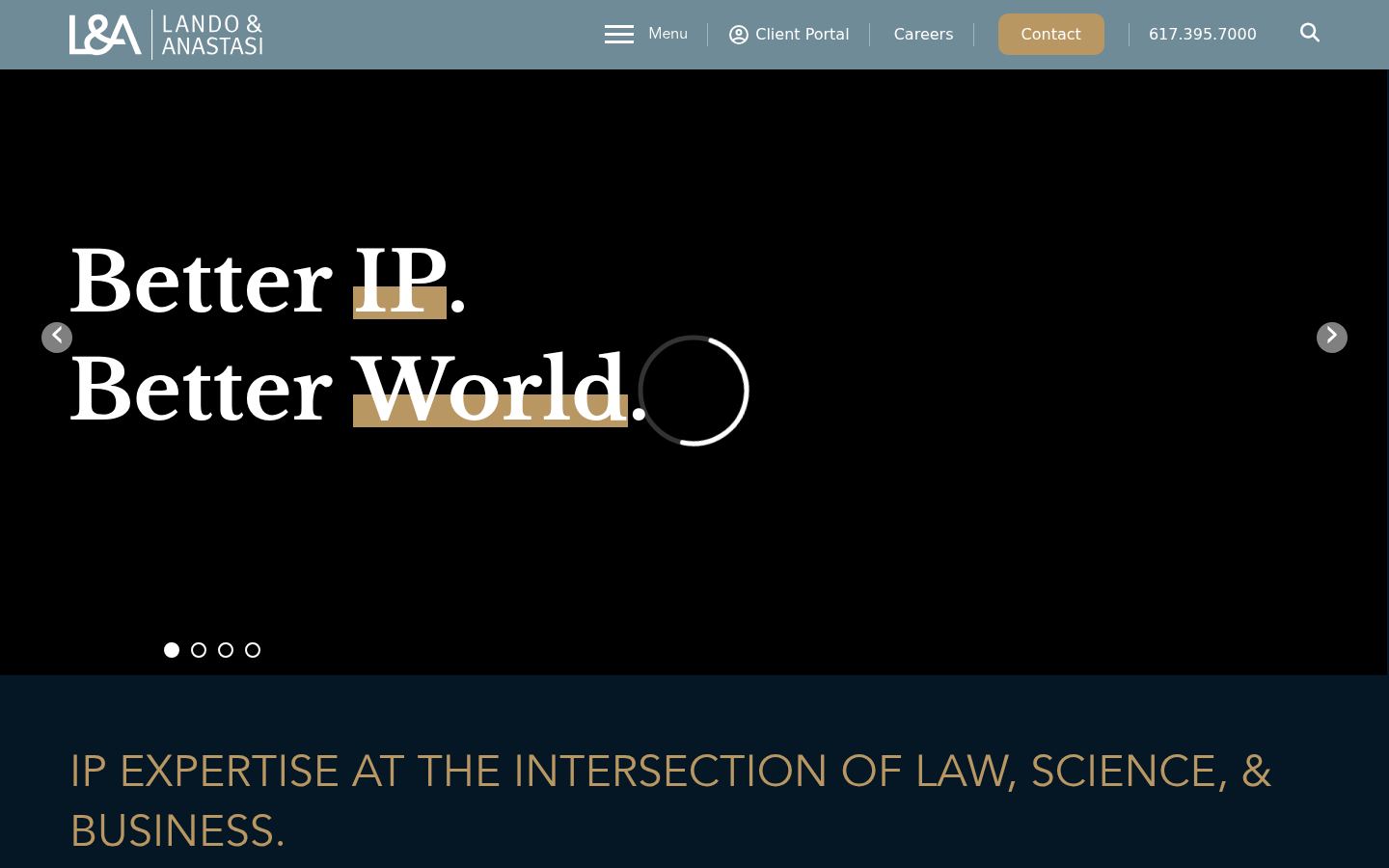 Lando & Anastasi LLP &middot; HOMEPAGE_SCREENSHOT