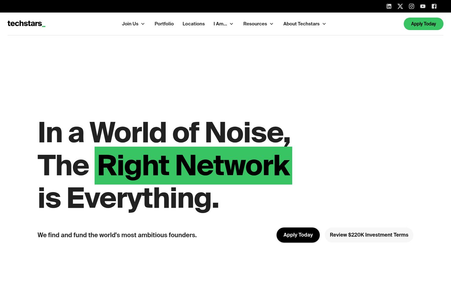 Techstars &middot; HOMEPAGE_SCREENSHOT